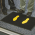TSA Security Line Screening Two Feet Floor Mats