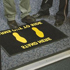 TSA Security Line Screening Two Feet Floor Mats