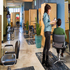 Marbelized Salon Mats