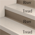 Coved Rubber Stair Tread Risers