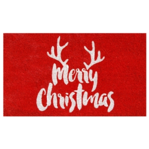 Christmas Antlers Doormat
