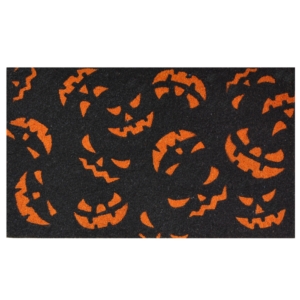 Scary Pumpkins Doormat 17" x 29"
