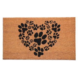 Heart Paws Doormat
