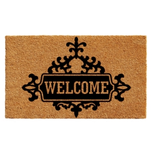 Courtyard Welcome Doormat 17" x 29"
