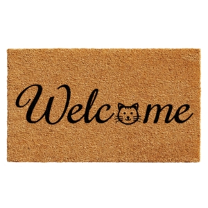 Kitty Welcome Doormat 24" x 36"
