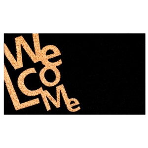 Angle Welcome Doormat 17" x 29"