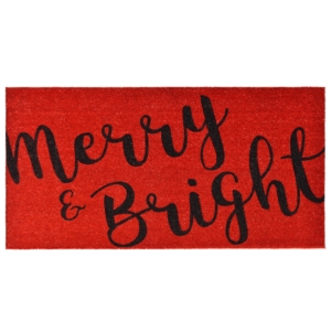 Merry & Bright Doormat 30" x 48"