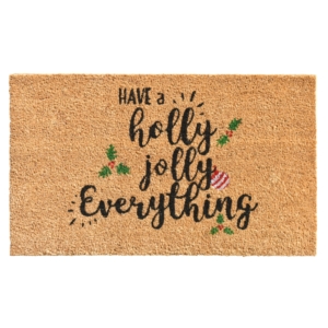 Holly Jolly Doormat 17" x 29"