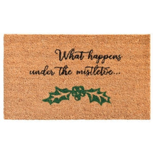 Mistletoe Doormat 17" x 29"