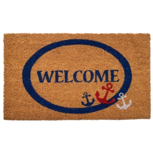 Triple Anchor Doormat 17" x 29"