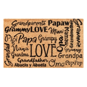 Grandparents Doormat 17" x 29"