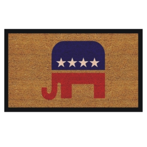 Elephant Doormat 17" x 29"