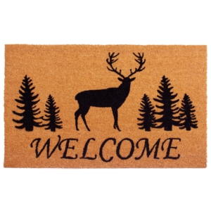 Elk Forest Welcome Doormat 24" x 36"
