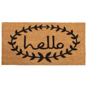 Calico Hello Doormat