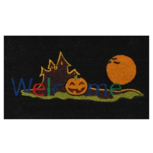 Halloween Welcome Doormat 17" x 29"