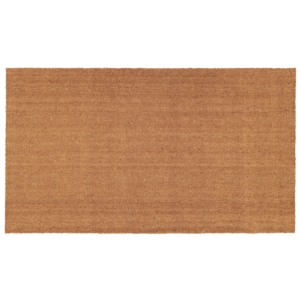 Natural Coir with Vinyl Backing Doormat