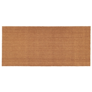 Natural Coir with Vinyl Backing Doormat