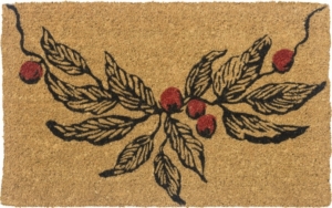 Berry Branch Handwoven Coconut Fiber Door Mats