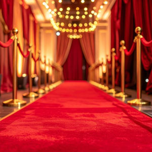 Roll Out the Red Carpet Mats