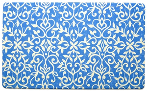 Kitchen Anti-Fatigue Mats: Isabella Blue Mat
