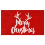 Christmas Antlers Doormat