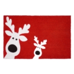Peeking Reindeer Doormat