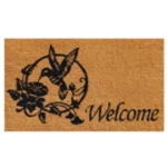 Hummingbird Welcome Doormat 17" x 29"