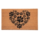 Heart Paws Doormat