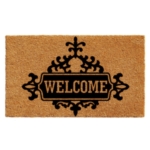 Courtyard Welcome Doormat 17" x 29"