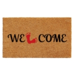 Welcome Feet Doormat 17" x 29"