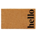 Vertical Hello Doormat