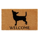Chihuahua Doormat 17" x 29"