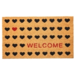 Heart Welcome Doormat