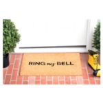 Ring my Bell Doormat 17" x 29"