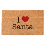 Love Santa Doormat 17" x 29"