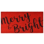 Merry & Bright Doormat 30" x 48"
