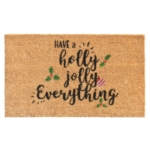 Holly Jolly Doormat 17" x 29"