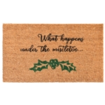 Mistletoe Doormat 17" x 29"