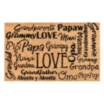 Grandparents Doormat 17" x 29"