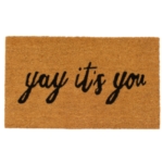Yay It's You Doormat