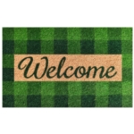 Pretty in Plaid Doormat 24" x 36"