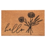 WildFlower Bouquet Doormat