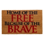 Home of the Free Doormat 17" x 29"