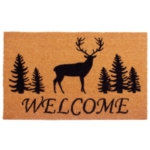 Elk Forest Welcome Doormat 24" x 36"