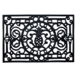 Pineapple Heritage Rubber Doormat 2' x 3'