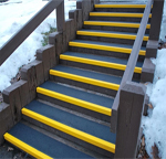 Anti-Slip Grit Stair Treads - Quick Ship