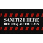 School Sanitizing Station Floor Mats