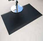 Classic Black Salon Mats