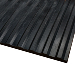 Wide-Rib Corrugated Rubber Runner Mats