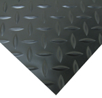 Diamond Tread Pattern Garage Flooring